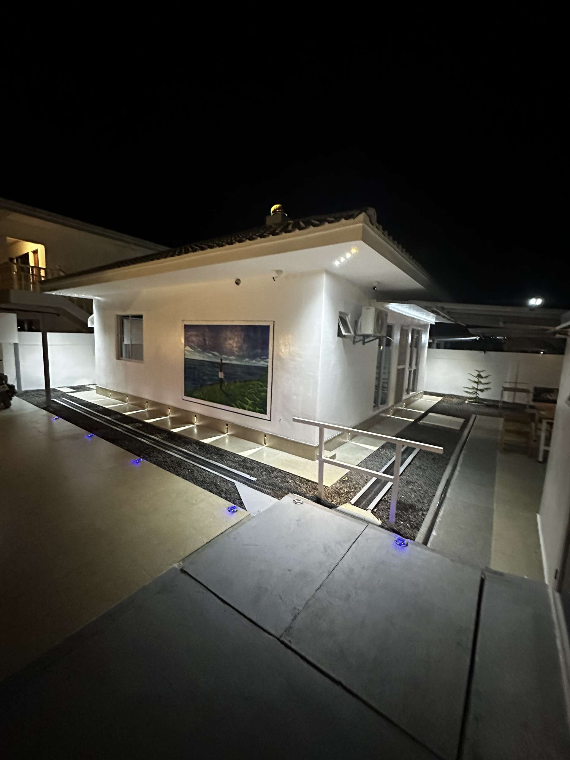 Entry Hero house in night