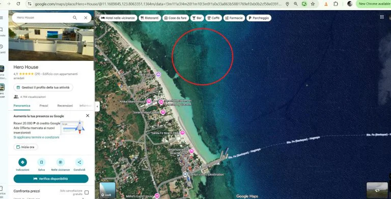 Discovery Reef in Bantayan Island in Front of Alice Beach